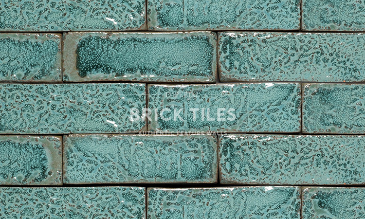 Amazonite Glazed Brick Tiles