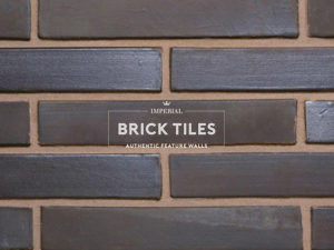 Designer Linear Metallic Blue - Imperial Brick Tiles