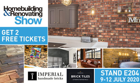 See Imperial Brick Tiles at the Homebuilding & Renovating Show in July 2020, at NEC Birmingham